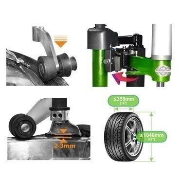 Ratų montavimo staklės 0.75kW 1 Ratų montavimo staklės 0.75kW 1