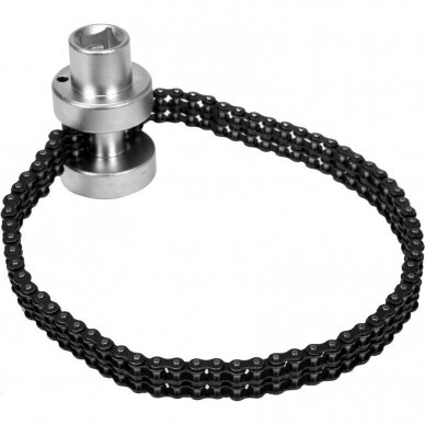 Raktas tepalo filtrui dviguba grandine 1/2" 60-115mm 1 Raktas tepalo filtrui dviguba grandine 1/2" 60-115mm 1