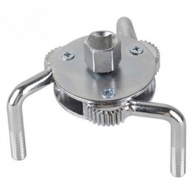 Raktas tepalo filtrui suspaudžiamas 3 kojų 1/2" 65-110mm Raktas tepalo filtrui suspaudžiamas 3 kojų 1/2" 65-110mm
