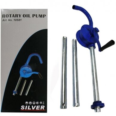 Rankinė tepalo pompa aliuminė 1" S10581 Rankinė tepalo pompa aliuminė 1" S10581