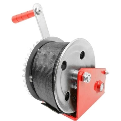 Rankinė traukimo gervė su diržu 550kg ES00247 4 Rankinė traukimo gervė su diržu 550kg ES00247 4