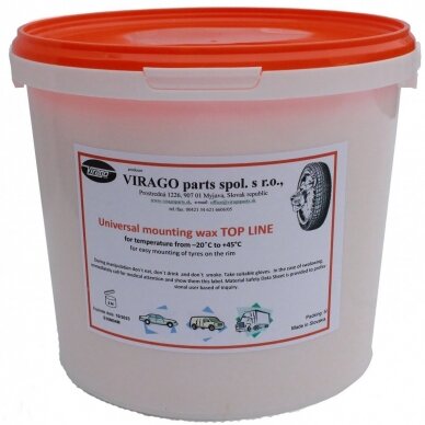 Ratų montavimo pasta top line wax 5kg Ratų montavimo pasta top line wax 5kg