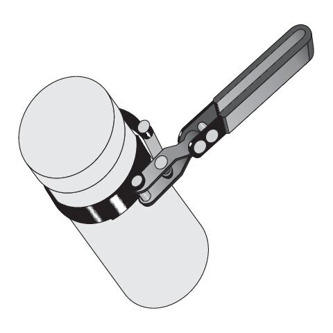 Raktas tepalo filtrui juostinis 60-111mm 3 Raktas tepalo filtrui juostinis 60-111mm 3