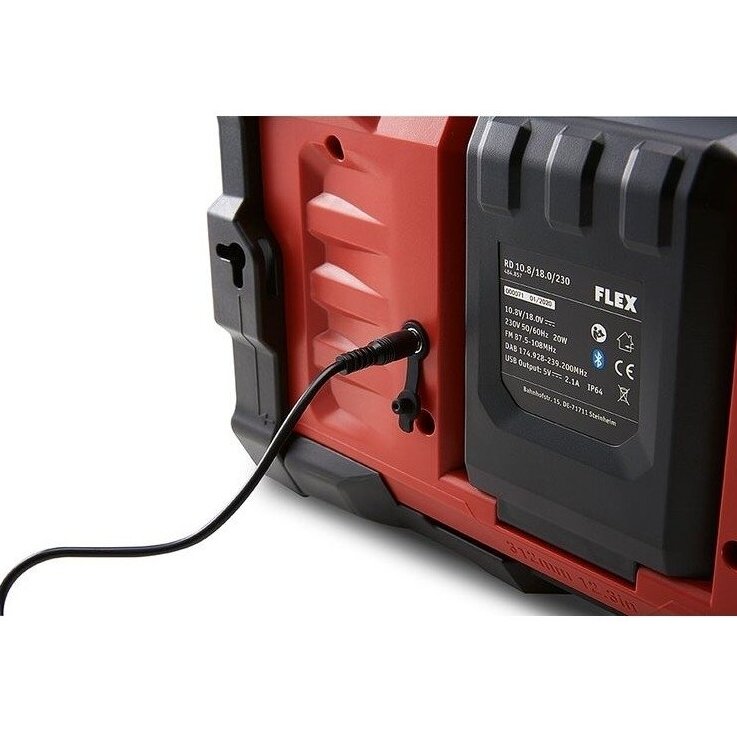 Radijo imtuvas FLEX RD 10,8/18,0/230 4 Radijo imtuvas FLEX RD 10,8/18,0/230 4