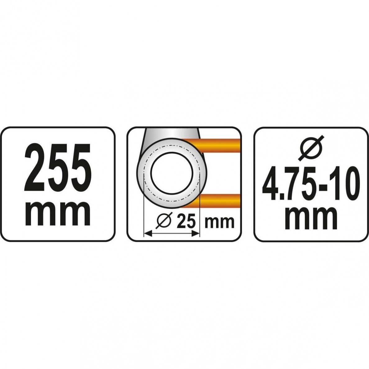Replės vamzdelių lankstymui 4.75-10mm 3 Replės vamzdelių lankstymui 4.75-10mm 3