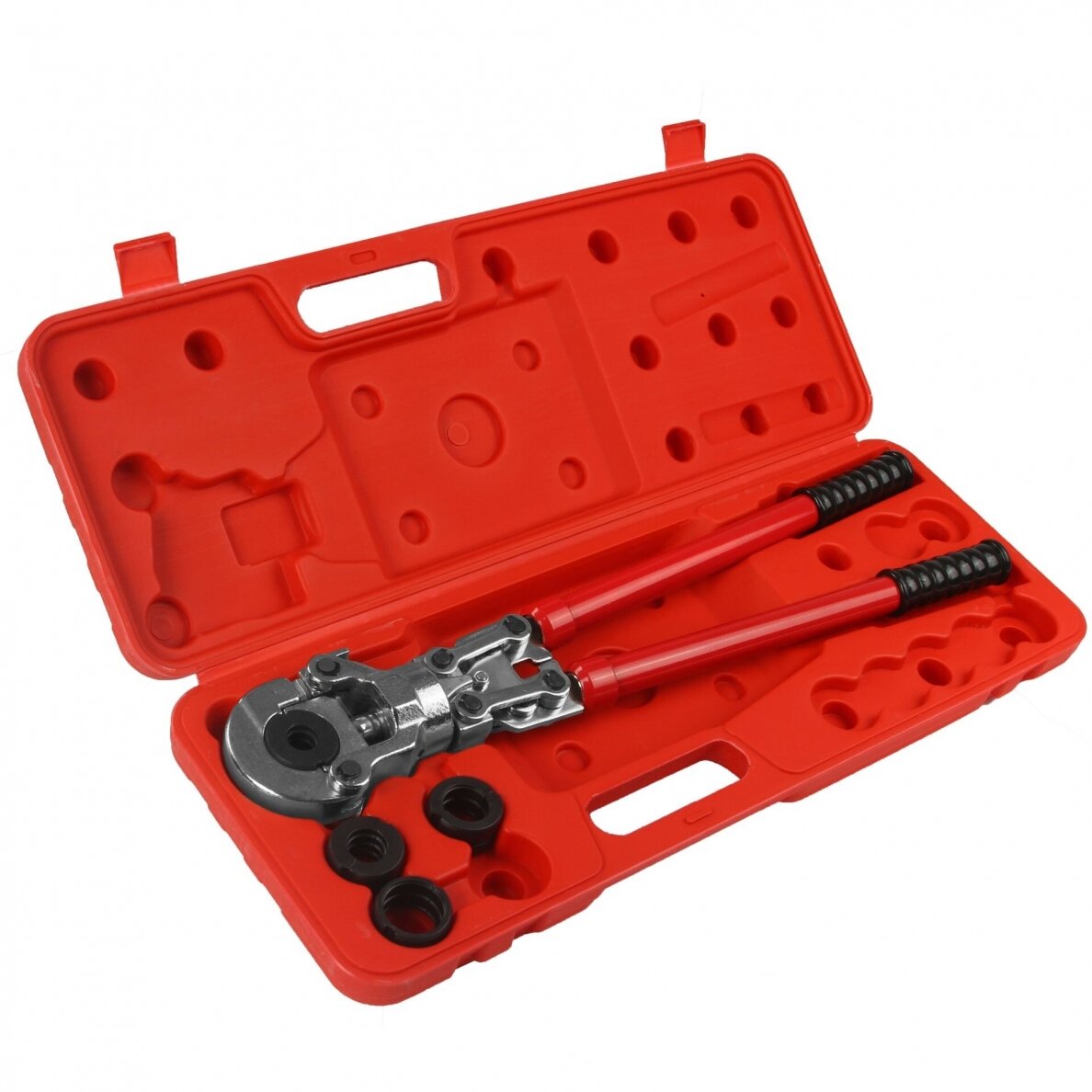 Replės vamzdžių antgalių presavimui 16-32mm PEX-AL-PEX ir PERT-AL-PERT Replės vamzdžių antgalių presavimui 16-32mm PEX-AL-PEX ir PERT-AL-PERT