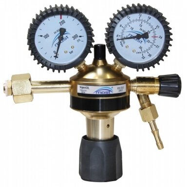 Dujų mišinio (CO2/Argon) reduktorius 3/4 arba euro veržlė Dujų mišinio (CO2/Argon) reduktorius 3/4 arba euro veržlė