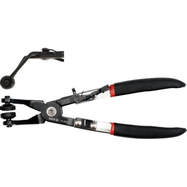 Replės apkaboms lenktos L-215mm Replės apkaboms lenktos L-215mm