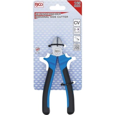 Replės šoninio kirpimo su laidų valymo funkcija L-165mm 394 3