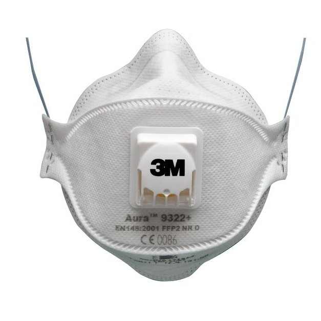 Respiratorius su vožtuvu 3M Aura 9322 FFFP2 1vnt. 1