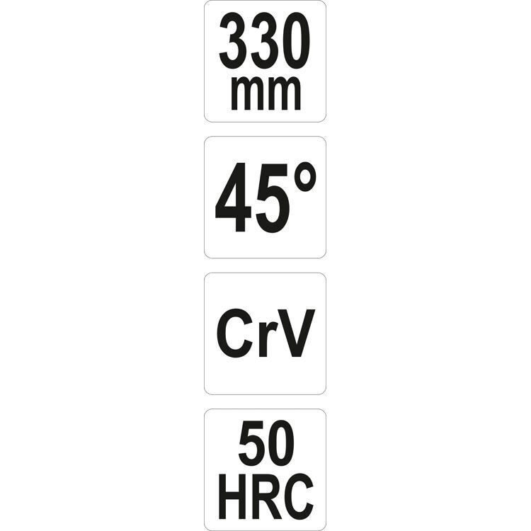 Kombinuotos replės dvigubu šarnyru prailgintos lenktos 45° L-330mm 3 Kombinuotos replės dvigubu šarnyru prailgintos lenktos 45° L-330mm 3