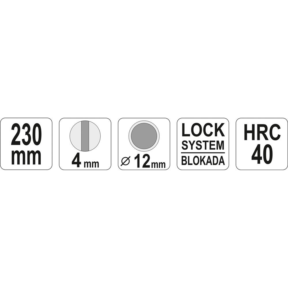 Replės apkaboms L-230mm 1