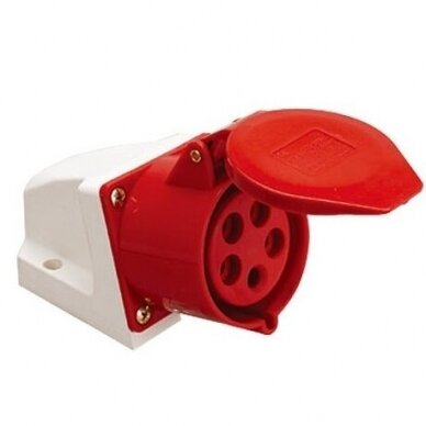 Rozetė stacionari 5P 32A IP44 Rozetė stacionari 5P 32A IP44