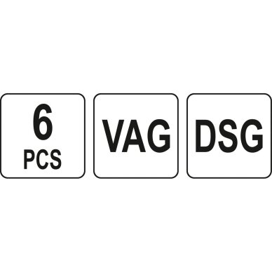Sankabos remonto komplektas DUPLEX VAG DSG transmisijai 3 Sankabos remonto komplektas DUPLEX VAG DSG transmisijai 3