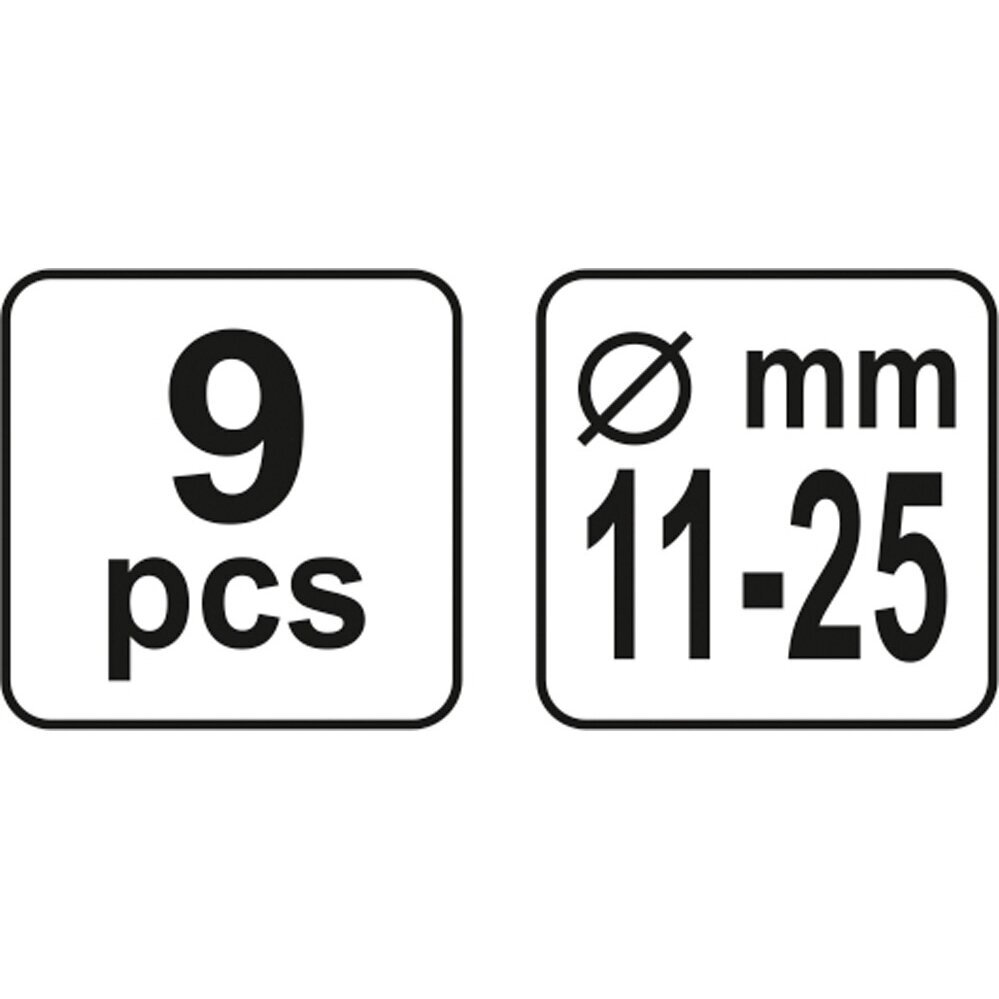 Sankabos centravimo rinkinys 9vnt. 3