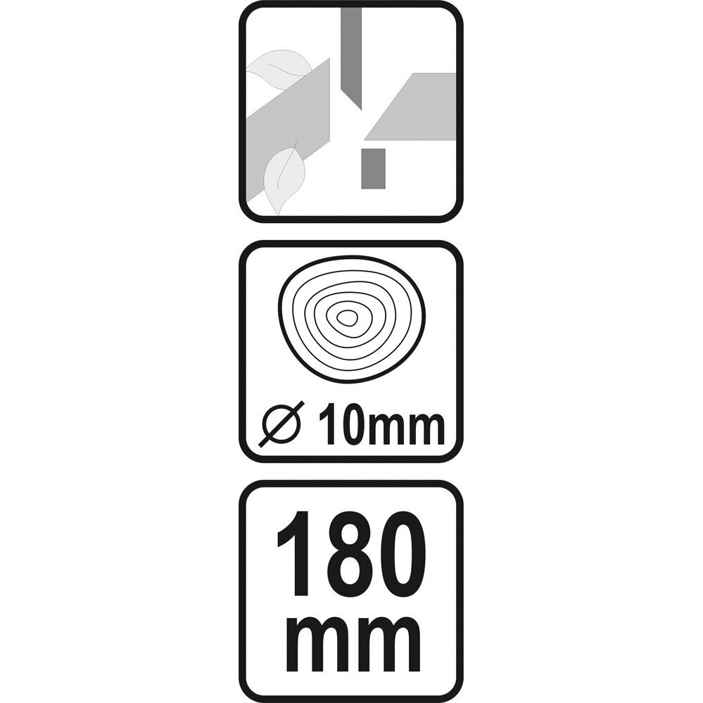 Sekatorius šakelėms 180mm 4