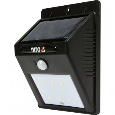 Sieninis žibintas su saulės baterijomis su judesio davikliu 6 SMD LED Sieninis žibintas su saulės baterijomis su judesio davikliu 6 SMD LED