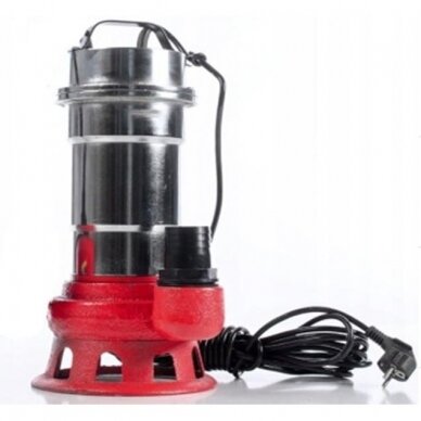 Siurblys nešvariam vandeniui nerūdijantis plienas 50mm 750W 1 Siurblys nešvariam vandeniui nerūdijantis plienas 50mm 750W 1