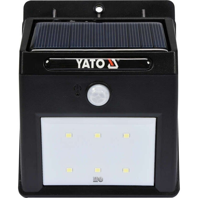Sieninis žibintas su saulės baterijomis su judesio davikliu 6 SMD LED 1 Sieninis žibintas su saulės baterijomis su judesio davikliu 6 SMD LED 1