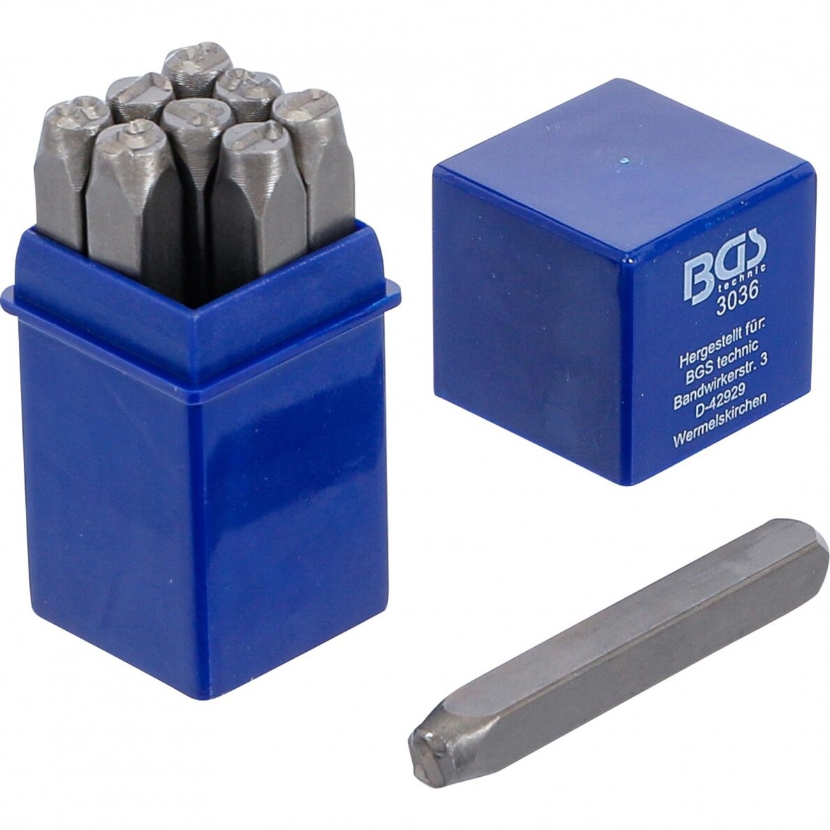 Skaičių išmušėjai 6mm 9vnt. Skaičių išmušėjai 6mm 9vnt.