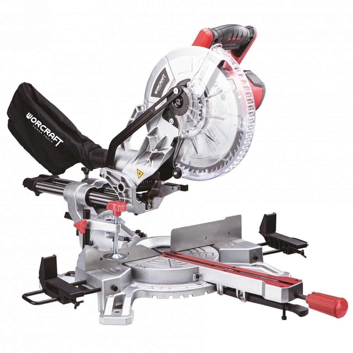Skersinio pjovimo staklės 255mm 2000W WORCRAFT Skersinio pjovimo staklės 255mm 2000W WORCRAFT