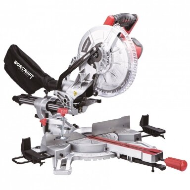 Skersinio pjovimo staklės 255mm 2000W WORCRAFT Skersinio pjovimo staklės 255mm 2000W WORCRAFT