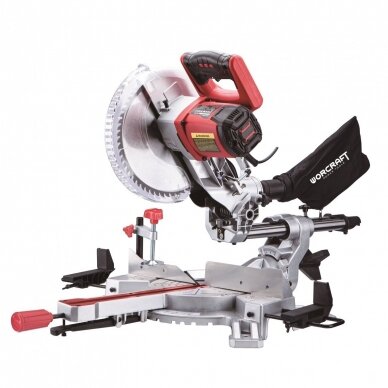 Skersinio pjovimo staklės 255mm 2000W WORCRAFT 1