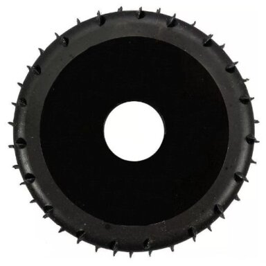 Šlifavimo diskas su aštriais grūdeliais iš šonų 125mm 22mm Šlifavimo diskas su aštriais grūdeliais iš šonų 125mm 22mm