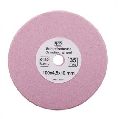 Šlifavimo diskas grandinių galandinimo staklėms 100x4.5x10mm 1 Šlifavimo diskas grandinių galandinimo staklėms 100x4.5x10mm 1