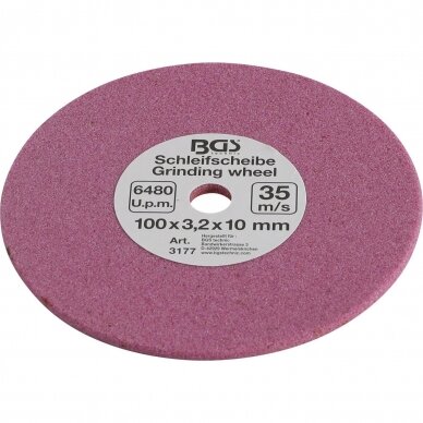 Šlifavimo diskas grandinių galandinimo staklėms 100x3.2x10mm Šlifavimo diskas grandinių galandinimo staklėms 100x3.2x10mm