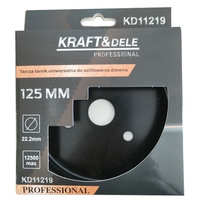 Šlifavimo diskas su aštriais grūdeliais iš šonų 125mm 22mm 1