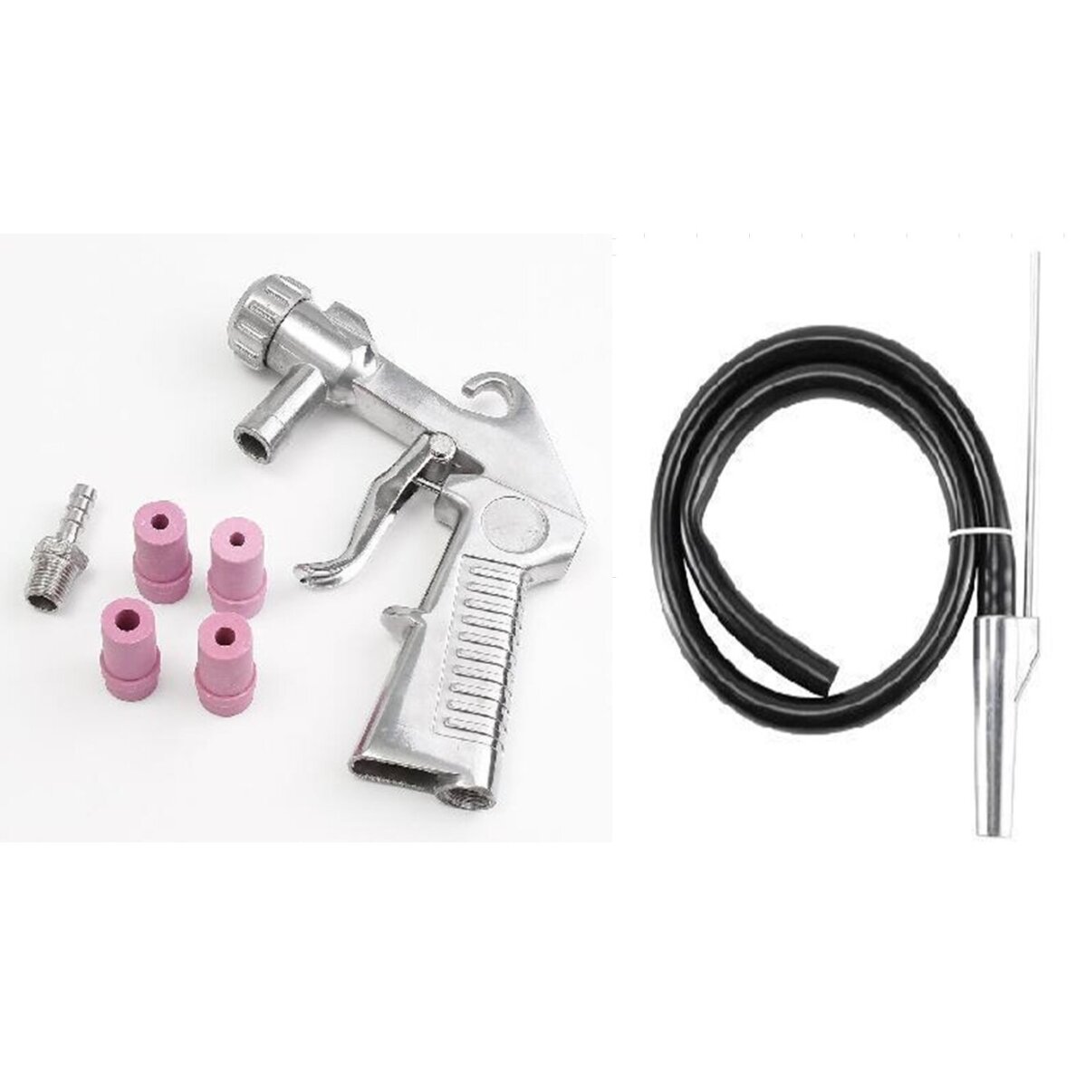 Smėliasrovė su žarna keramikinis antgalis 1/4" PSQ12 1