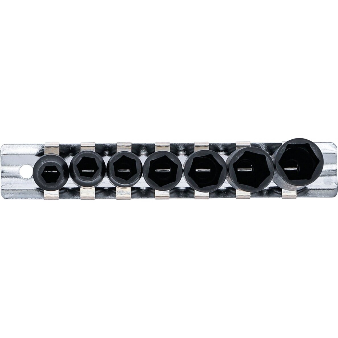 Smūginių galvučių rinkinys 1/4" 6-13mm 7vnt. 5299 2 Smūginių galvučių rinkinys 1/4" 6-13mm 7vnt. 5299 2