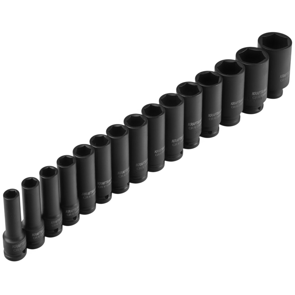 Smūginių ilgų ir trumpų galvučių rinkinys 1/2" 8-32mm 35vnt. KD11756 1