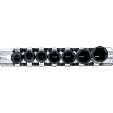 Smūginių galvučių rinkinys 1/4" 6-13mm 7vnt. 5299 2 Smūginių galvučių rinkinys 1/4" 6-13mm 7vnt. 5299 2