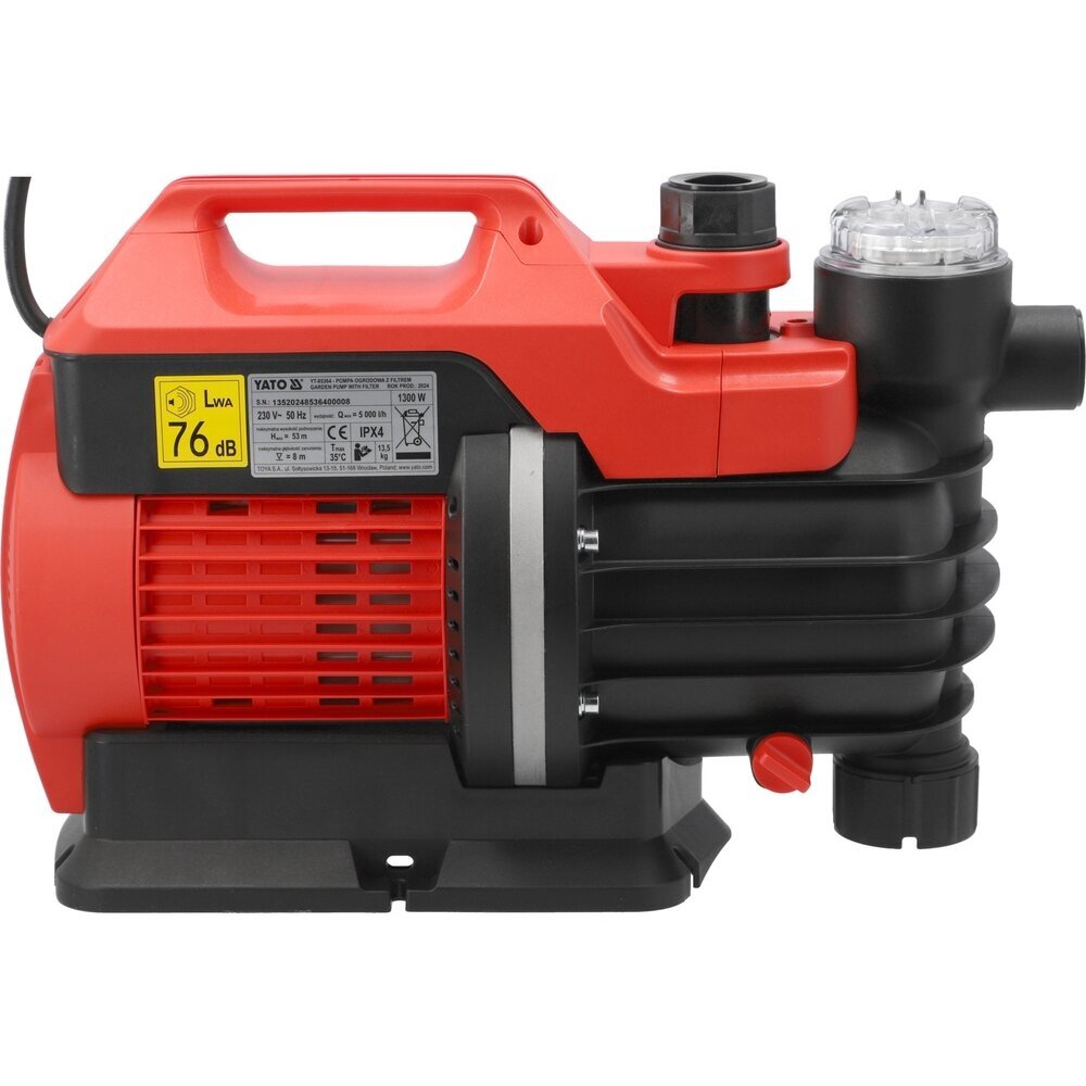 Sodo siurblys hidroforo tipo be bako 1300W 2 Sodo siurblys hidroforo tipo be bako 1300W 2