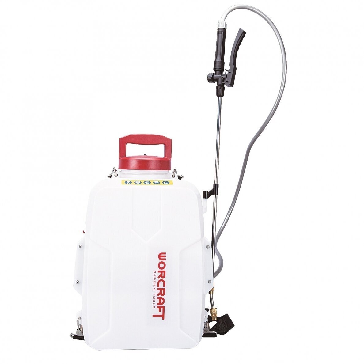 Akumuliatorinis sodo purkštuvas 12L 20V LI-ION WORCRAFT 1 Akumuliatorinis sodo purkštuvas 12L 20V LI-ION WORCRAFT 1