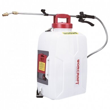 Akumuliatorinis sodo purkštuvas 12L 20V LI-ION WORCRAFT