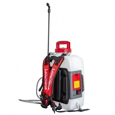 Akumuliatorinis sodo purkštuvas 12L 20V LI-ION WORCRAFT 3