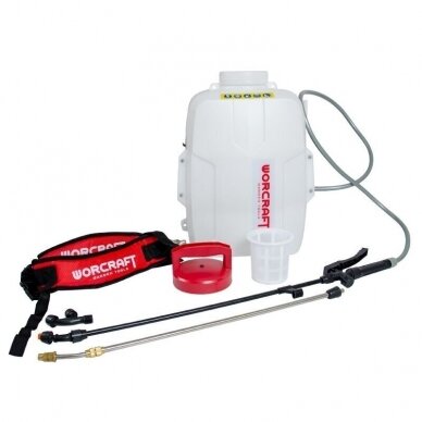 Akumuliatorinis sodo purkštuvas 12L 20V LI-ION WORCRAFT 4