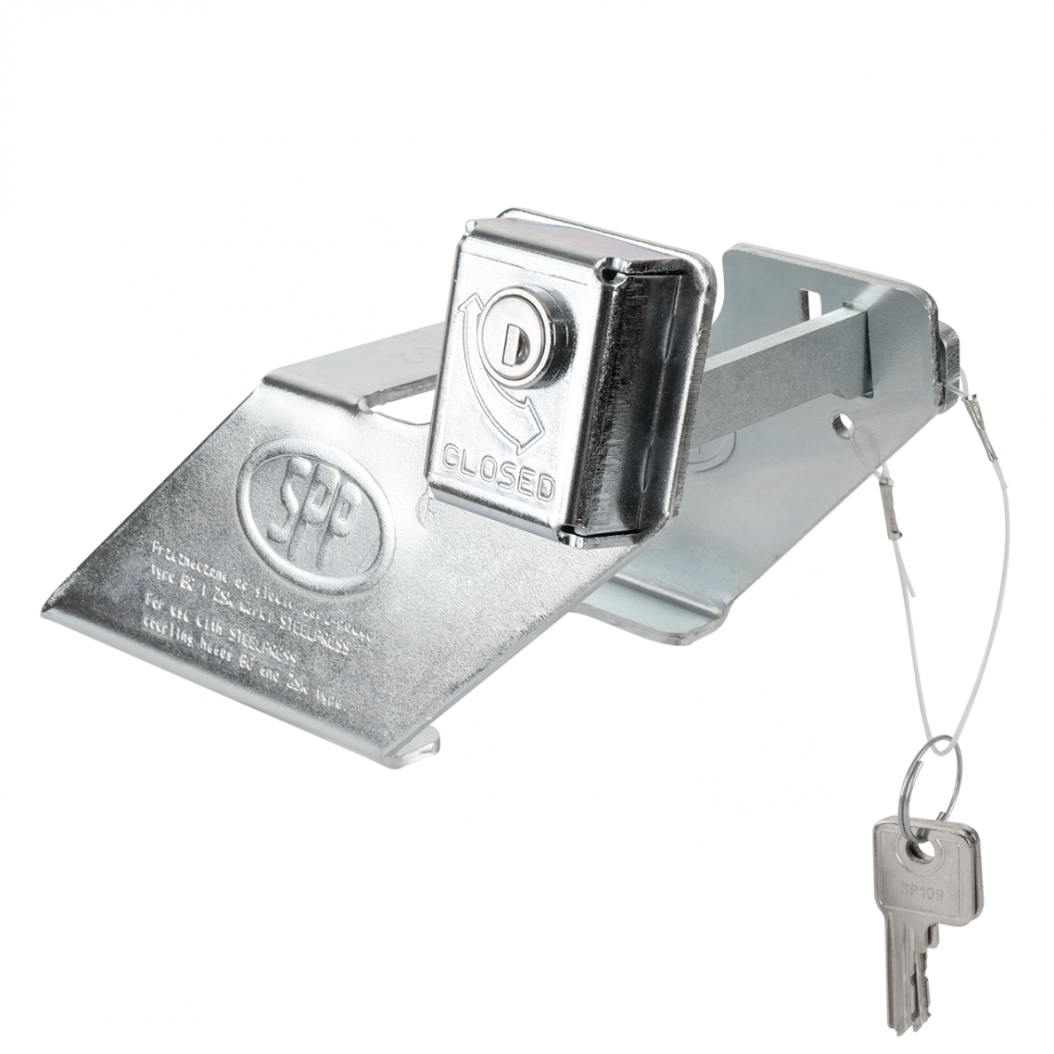 Užraktas priekabos spynai ZZ-02 1 Užraktas priekabos spynai ZZ-02 1