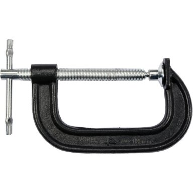 Spaustuvas C-tipo su varžtu 100mm -200mm