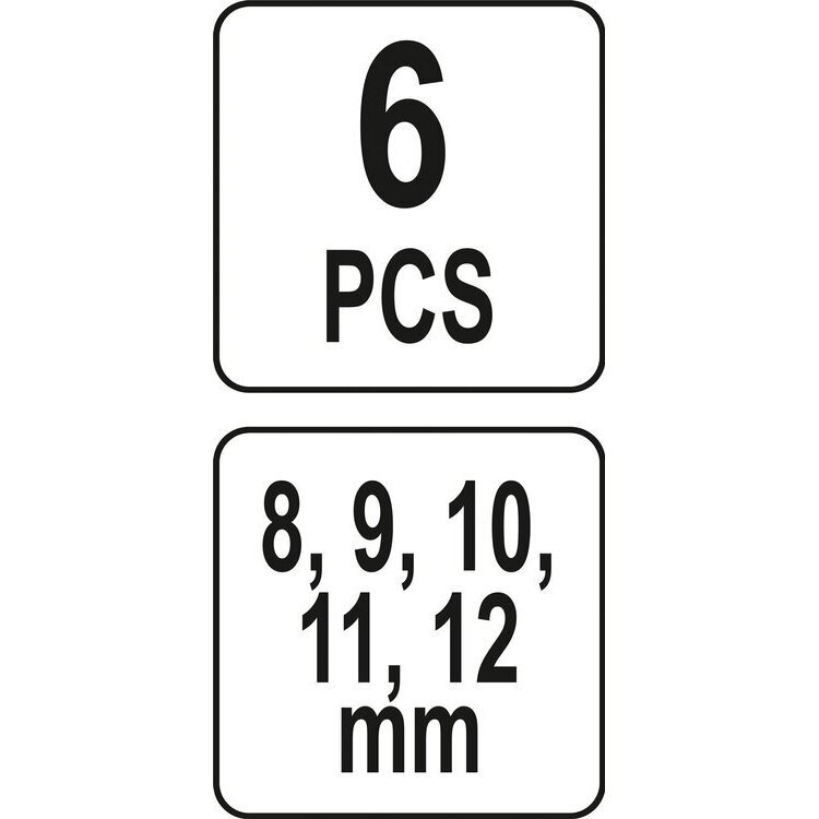 Specialus santechninis raktas su galvutėmis 180° 5