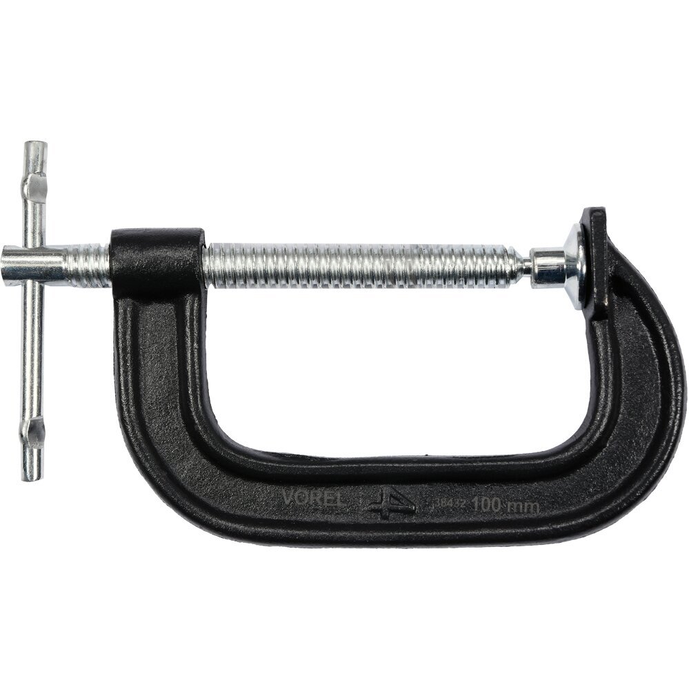 Spaustuvas C-tipo su varžtu 100mm -200mm Spaustuvas C-tipo su varžtu 100mm -200mm