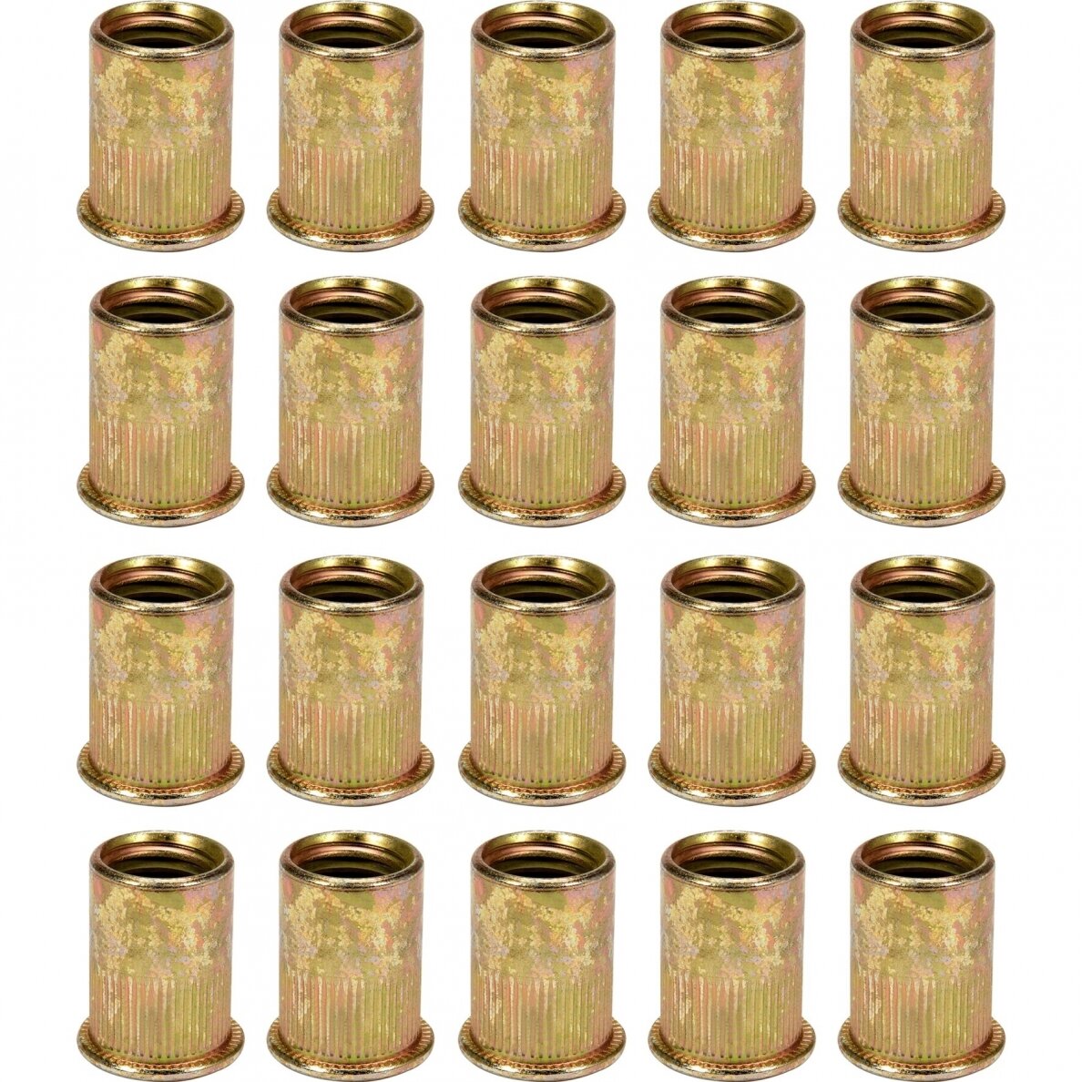 Srieginės kniedės plieninės M4-M12 20vnt. 1 Srieginės kniedės plieninės M4-M12 20vnt. 1