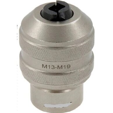 Sriegiklio griebtuvas laikiklis reguliuojamas 1/4"-1/2" M3-M19 3