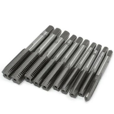 Sriegiklių rinkinys 10vnt. M6-M12 2 Sriegiklių rinkinys 10vnt. M6-M12 2