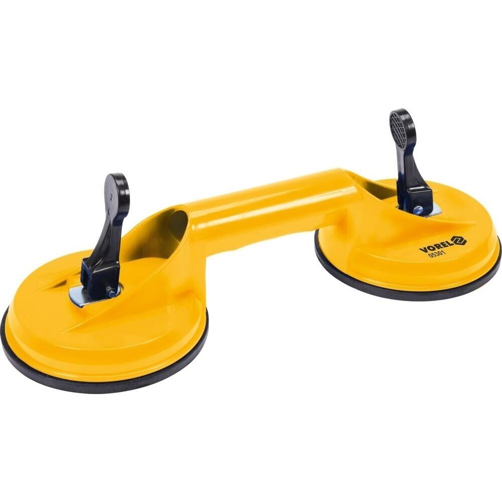 Stiklų kėliklis dviejų čiuptuvų 2x115mm 70kg Stiklų kėliklis dviejų čiuptuvų 2x115mm 70kg