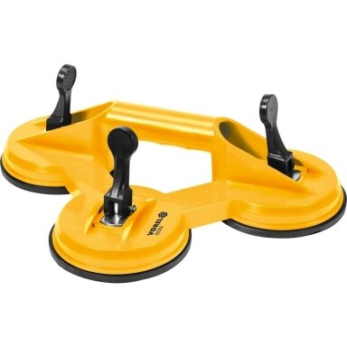 Stiklų kėliklis trijų čiuptuvų 3x115mm 100kg Stiklų kėliklis trijų čiuptuvų 3x115mm 100kg