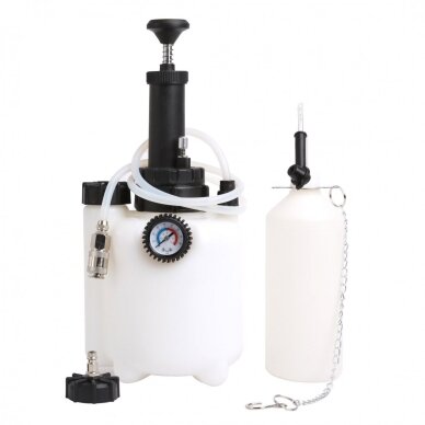 Stabdžių ir sankabos sistemos nuorinimo rinkinys su pompa 3.5l